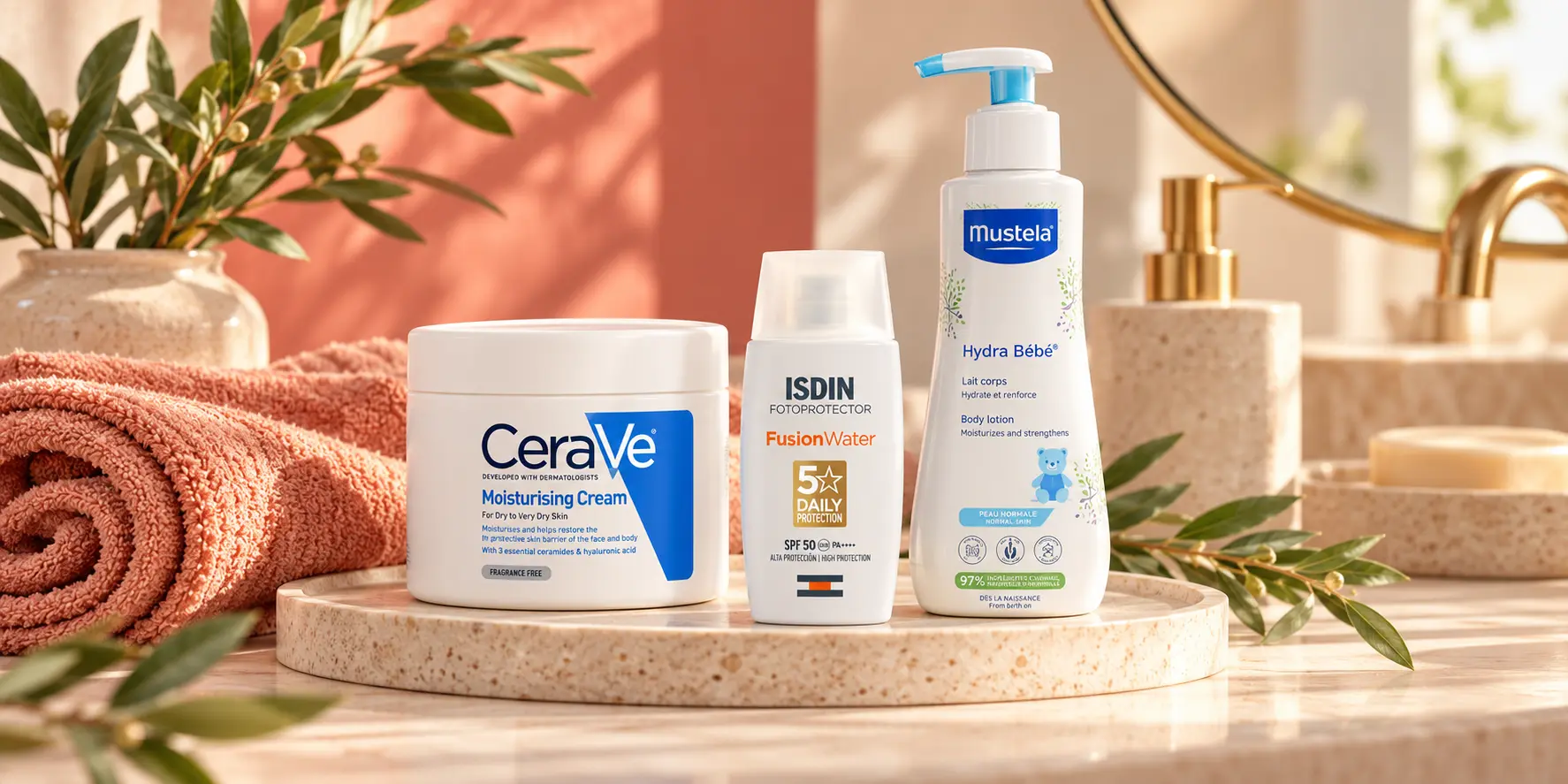 Routine de soins dermocosmétiques Nahara