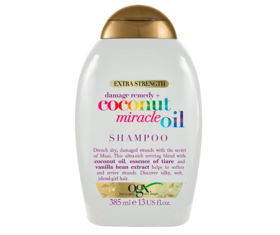 OGX Shampoo - Coconut Miracle Oil, Damage Remedy, 385 ml