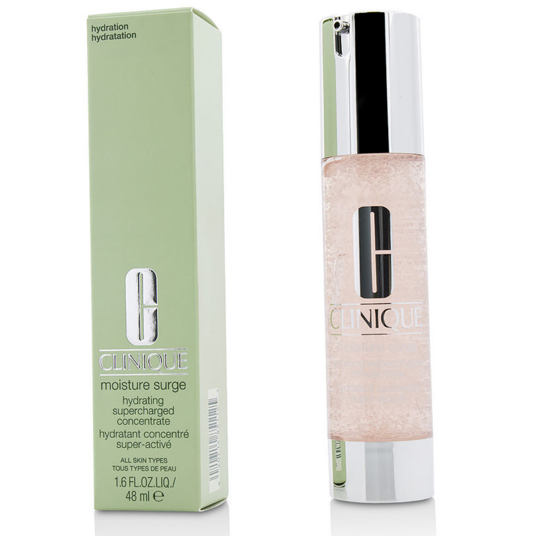 CLINIQUE MOISTURE SURGE HYDRATANT CONCENTRE SUPER ACTIVE TOUS TYPES DE PEAUX 48 ML