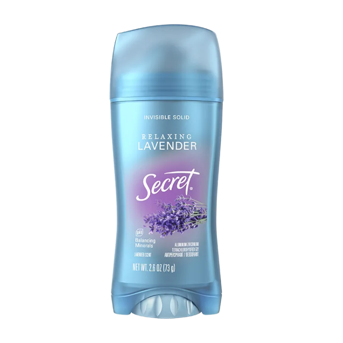 SECRET RELAXING LAVENDER DEODORANT INVISIBLE SOLID 73G
