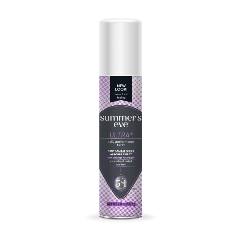 SUMMERS EVE sheer ultra freshening spray