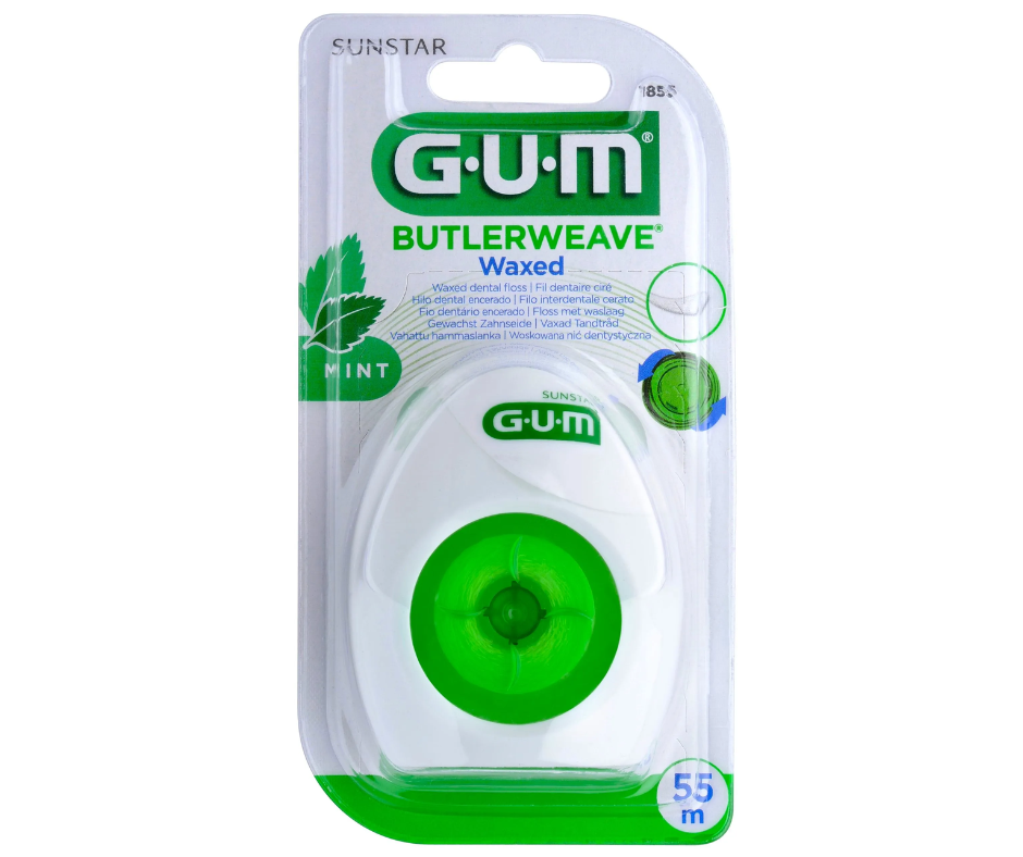 GUM FIL DENTAIRE BUTLERWEAVE CIRE FILAMENTS RUBAN REF 1855