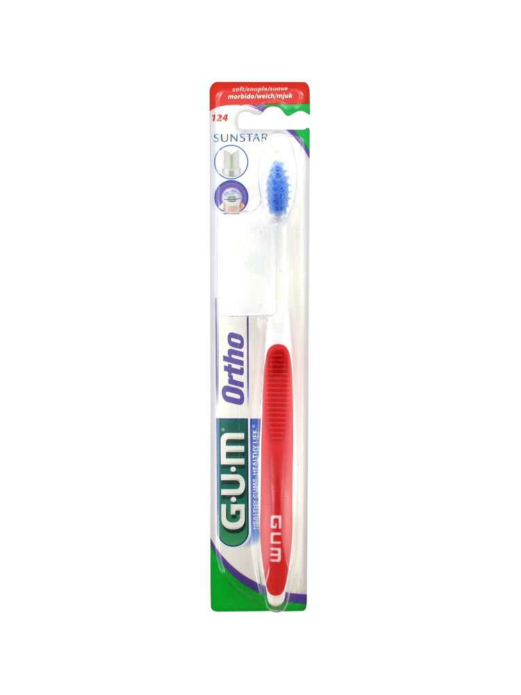 GUM BROSSE A DENTS ORTHODONTIE REF 124