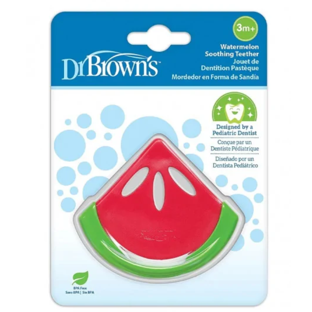 DR BROWNS ANNEAU DE DENTITION PASTEQUE 3M+
