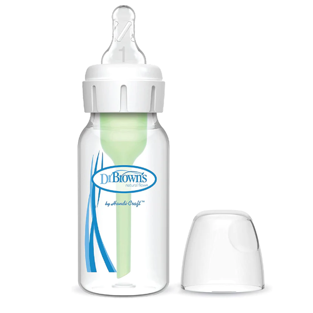 DR BROWNS BIBERON ANTI COLIC OPTION +120 ML COL ETROIT 0M+