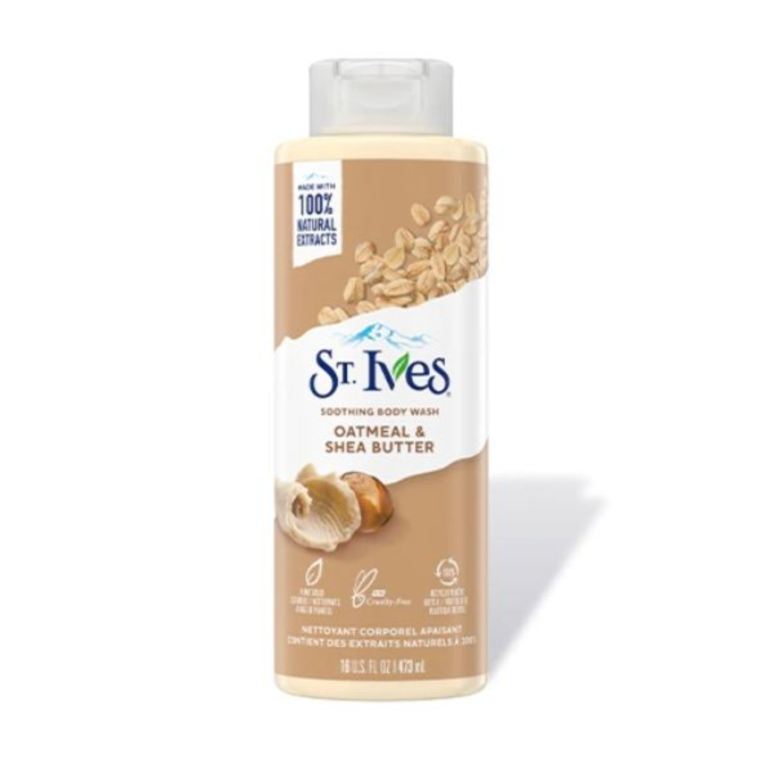 ST IVES GEL DOUCHE BEURRE DE SHEA ET AVOINE 473 ML