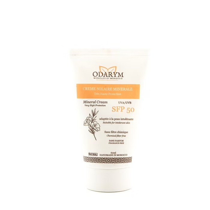 ODARYM CREME SOLAIRE MINERALE SPF50 60ML