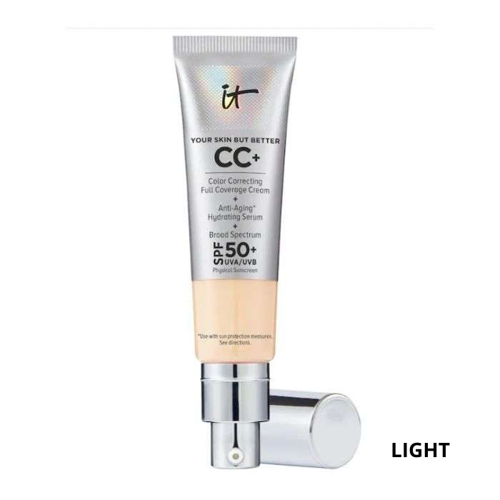 IT COSMETICS CC+ CRÈME CORRECTRICE SPF50+ HAUTE COUVRANCE FOND DE TEINT 32 ML