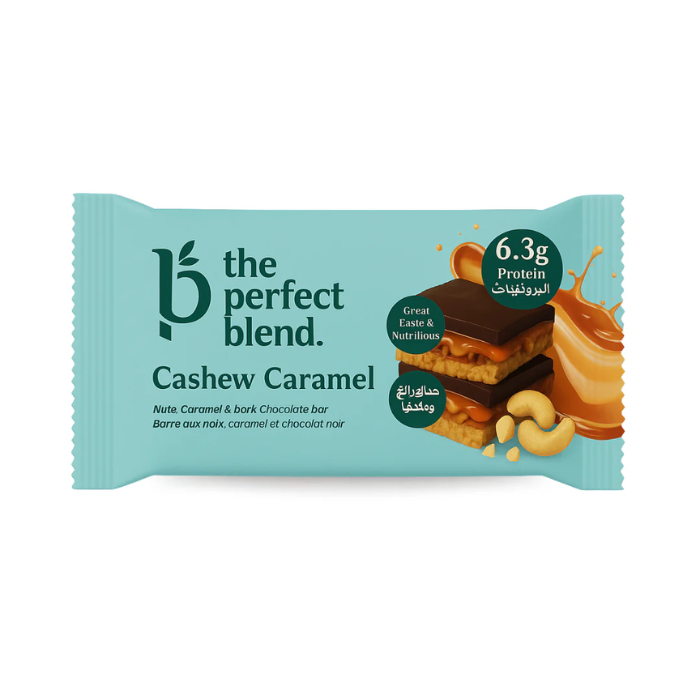 THE PERFECT BLEND BARRE CASHEW CARAMEL 50G