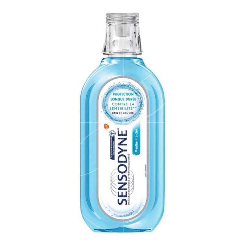 SENSODYNE BAIN DE BOUCHE PROTECTION LONGUE DUREE MENTHE FRAICHE 500ML