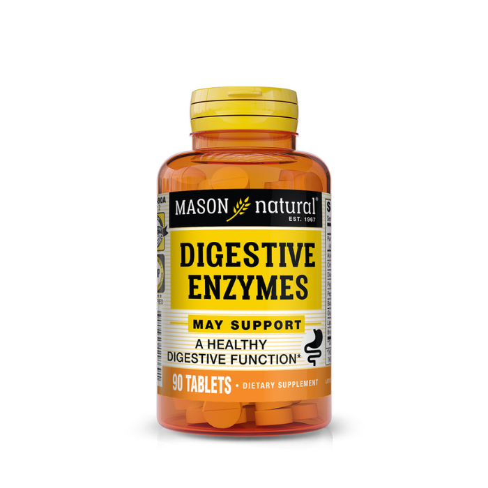 MASON NATURAL DIGESTIVE ENZYMES 90 TABLETS
