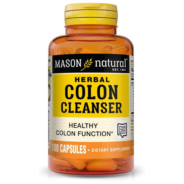 MASON NATURAL HERBAL COLON CLEANSER 100 CAPSULES