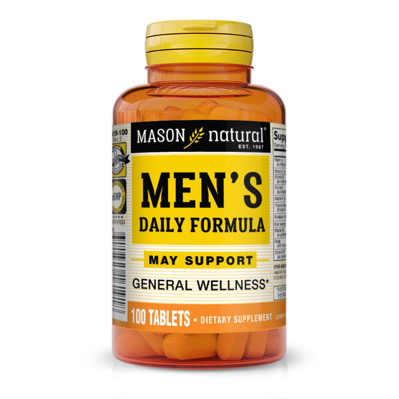MASON NATURAL MENS DAILY FORMULA 100 COMPRIMES