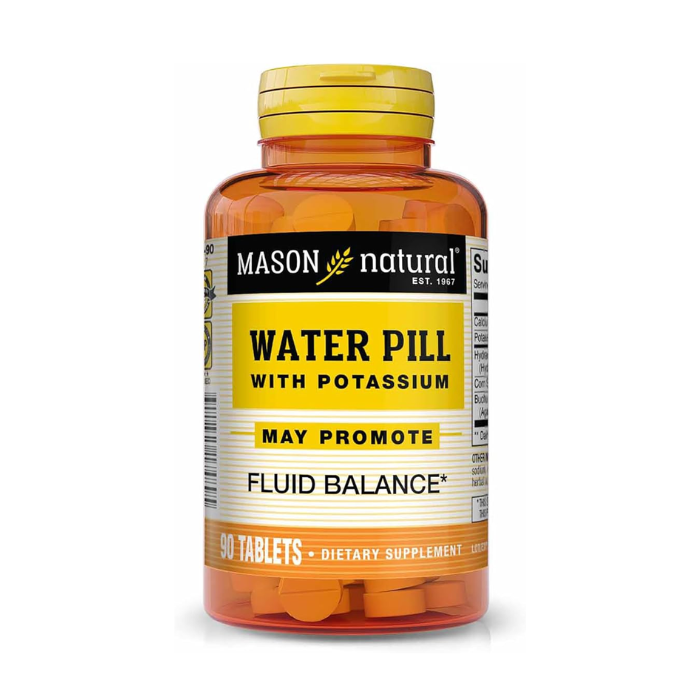 MASON NATURAL WATER PILL WITH POTASSIUM 90 TABLETS