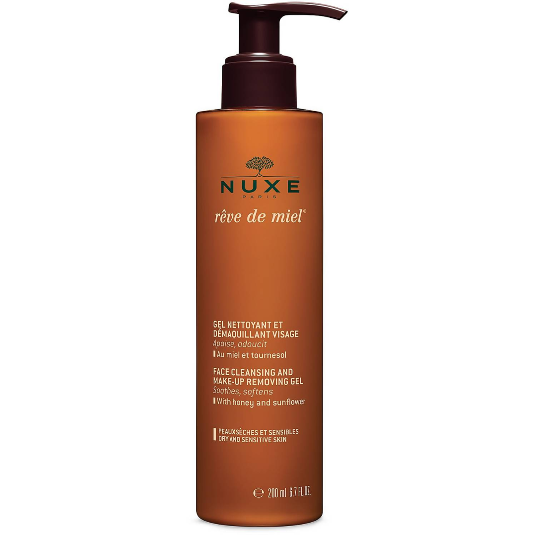 NUXE REVE DE MIEL GEL NETTOYANT DEMAQUILLANT VISAGE 200 ML