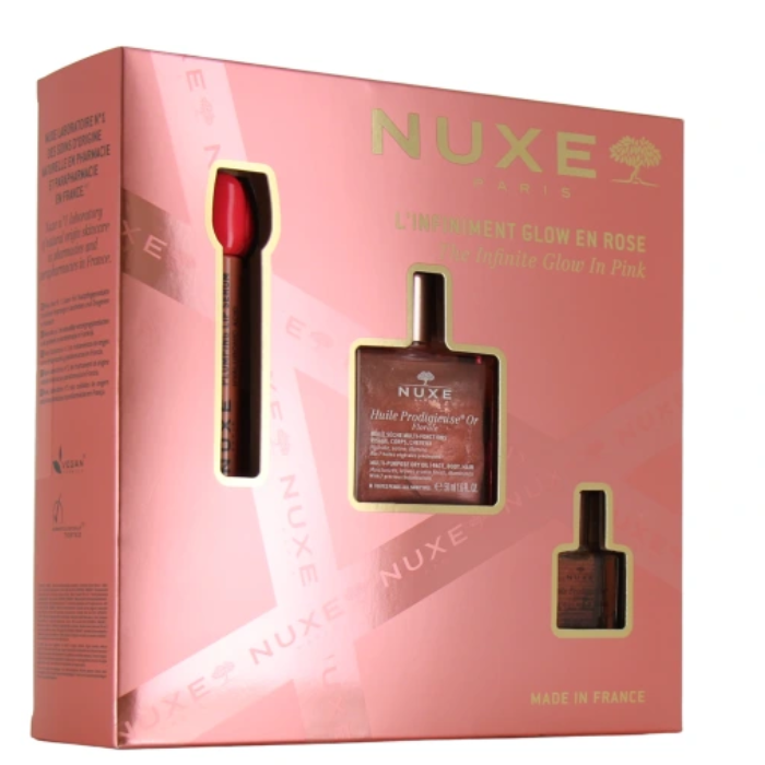 NUXE COFFRET L'INFINIMENT GLOW EN ROSE