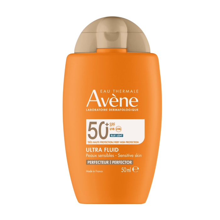 AVENE ULTRA FLUID PERFECTEUR SPF 50 BLUE LIGHT 50 ML PEAU SENSIBLE