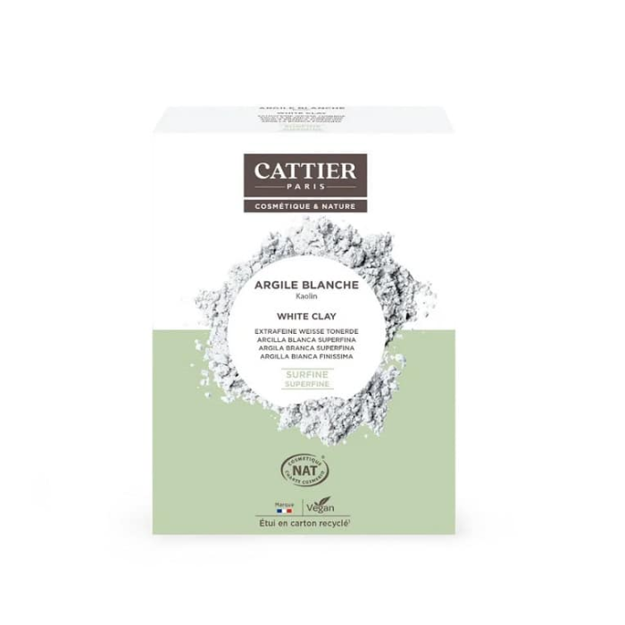 CATTIER ARGILE BLANCHE SURFINE 200 G EN POUDRE