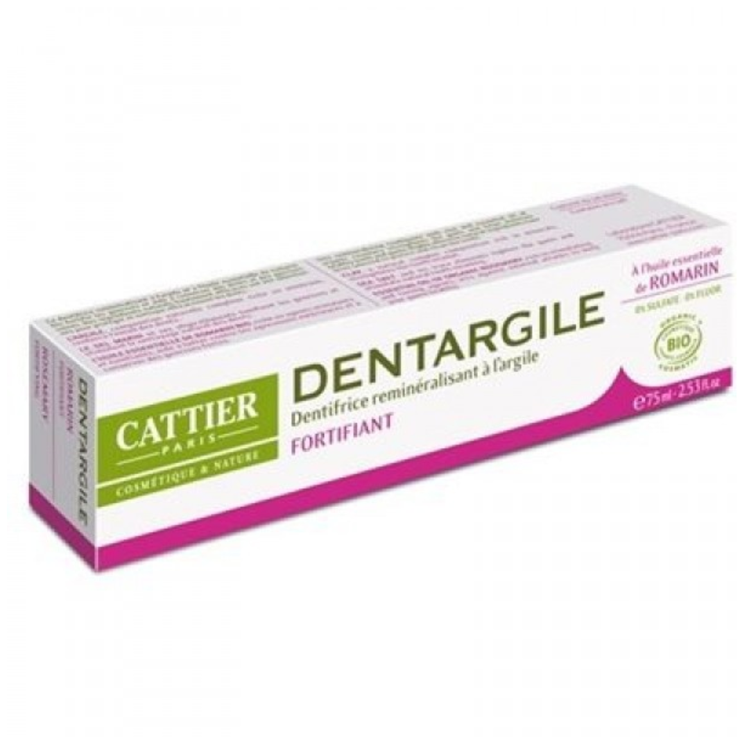 CATTIER DENTARGILE A L'HUILE ESSENTIELLE DE ROMARIN 75 ML