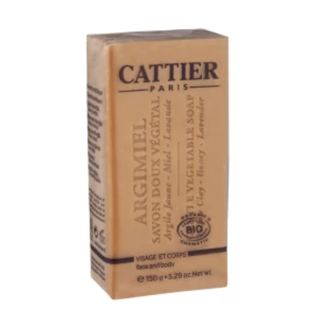 CATTIER SAVON DOUX VEGETALE ARGIMIEL 150 G