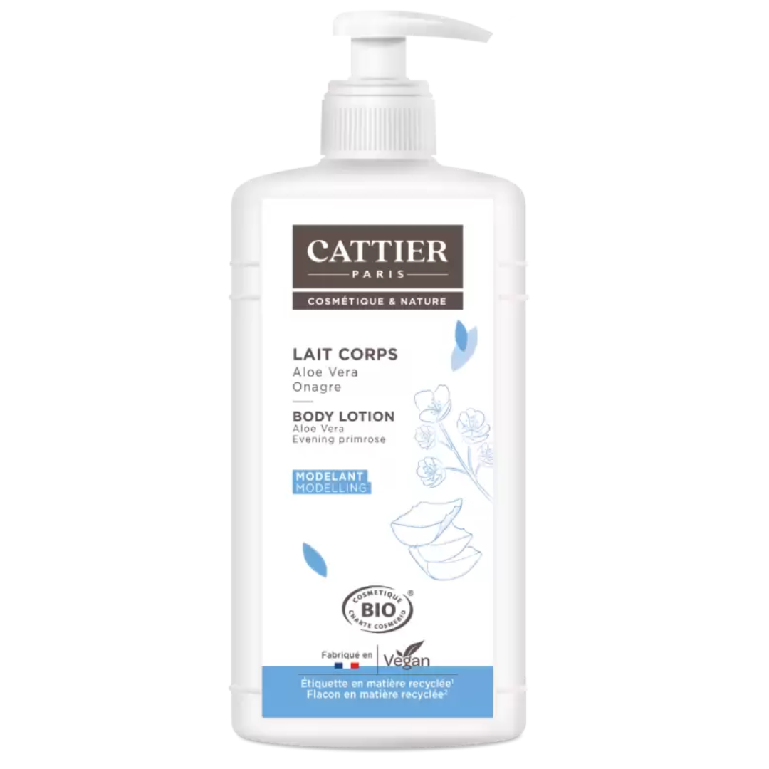 CATTIER LAIT CORPS ALOE VERA ONAGRE 500 ML