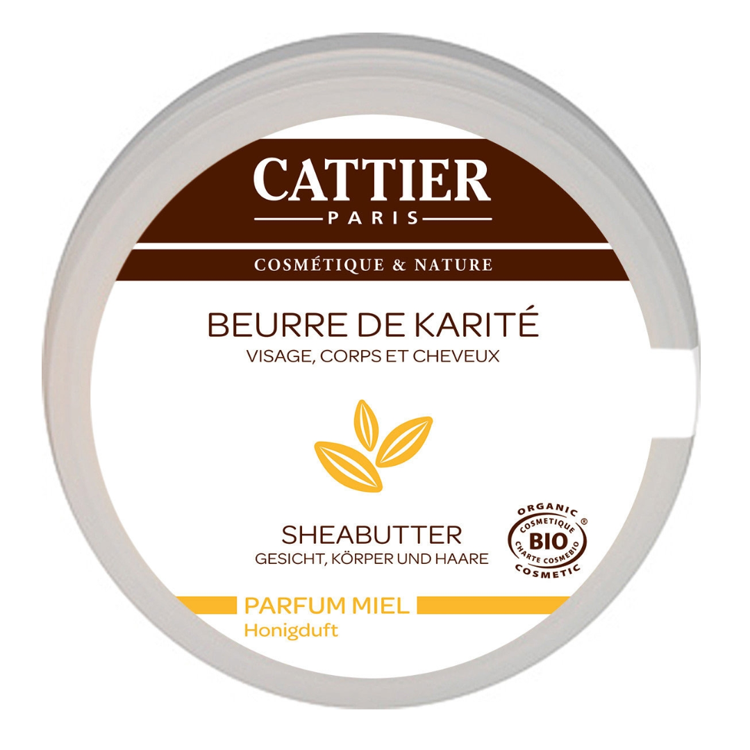 CATTIER BEURRE DE KARITE PARFUM MIEL 100 G