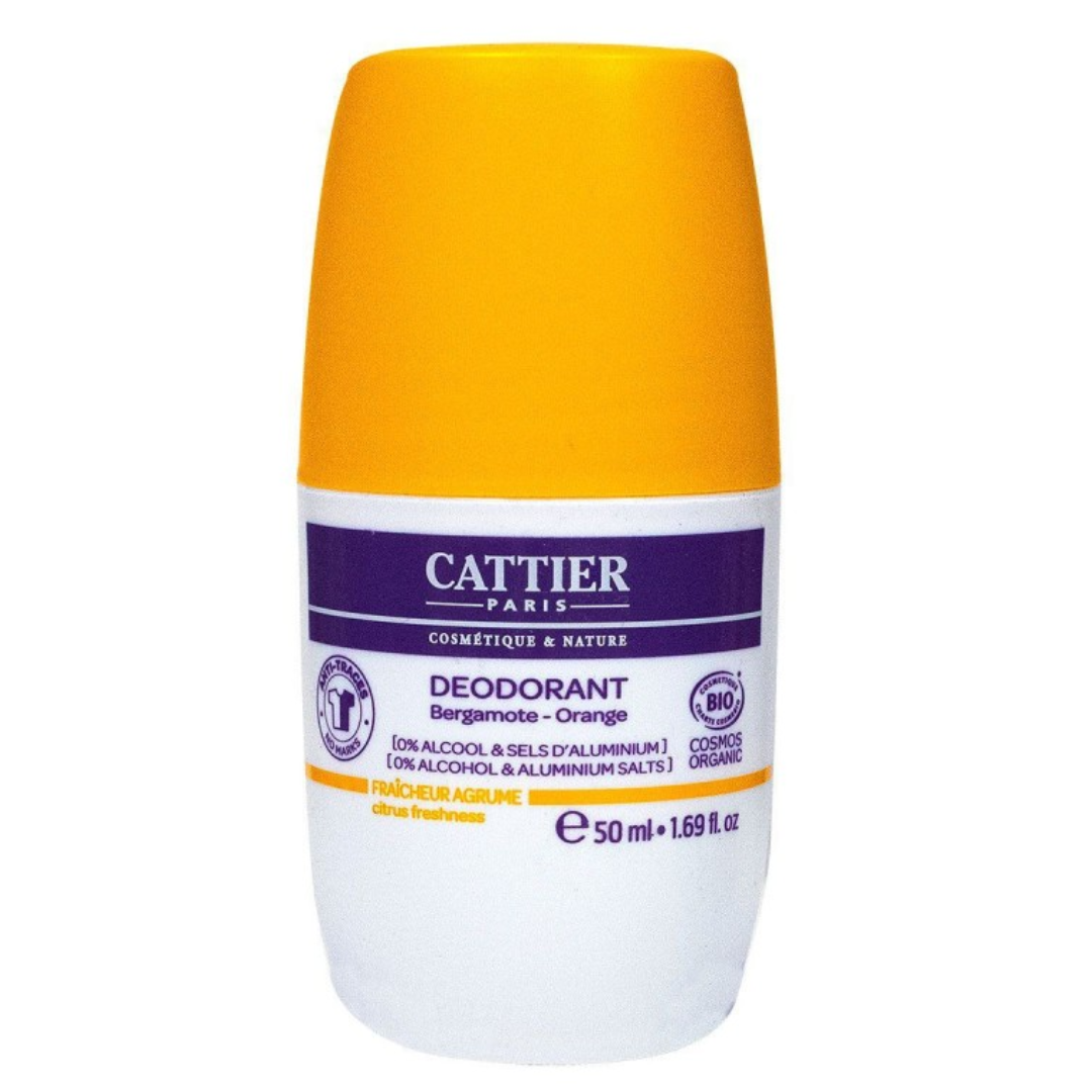 CATTIER DEODORANT BERGAMOTE ORANGE 50 ML