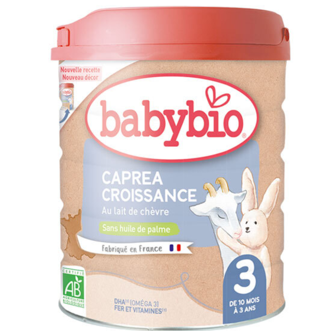 BABYBIO CAPREA 3 LAIT DE CROISSANCE DE 10 MOIS A 3 ANS
