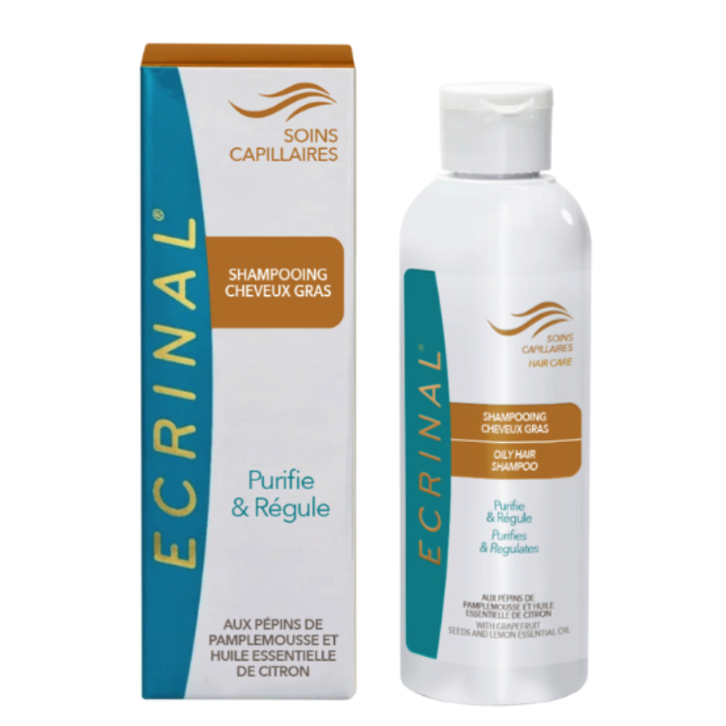 ECRINAL SOINS CAPPILAIRES SHAMPOOING CHEVEUX GRAS 200 ML