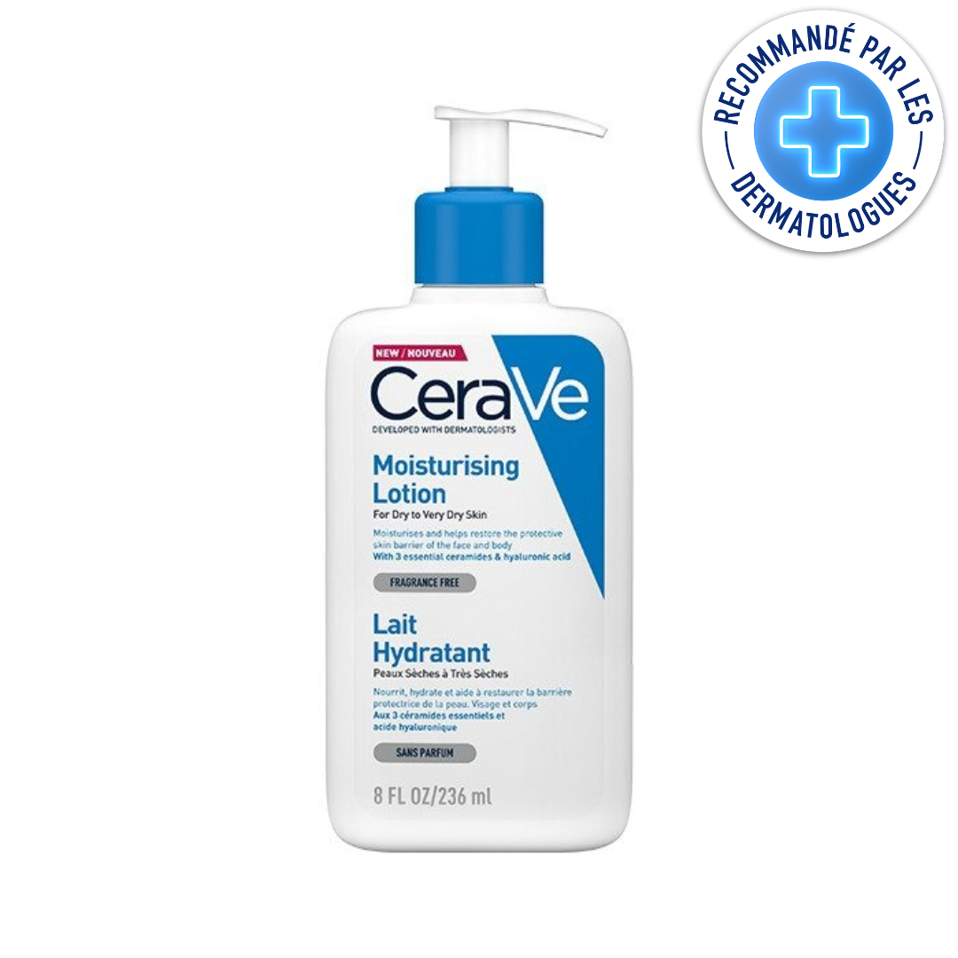 CERAVE LAIT HYDRATANT PEAUX SECHES A TRES SECHES 236 ML