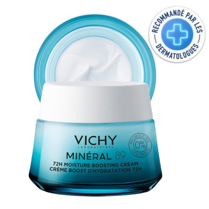 VICHY MINERAL 89 CREME BOOST D'HYDRATATION 72H LEGERE 50 ML