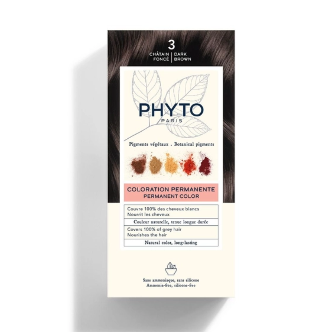 PHYTO COLOR KIT COLORATION 3 CHATAIN FONCEE