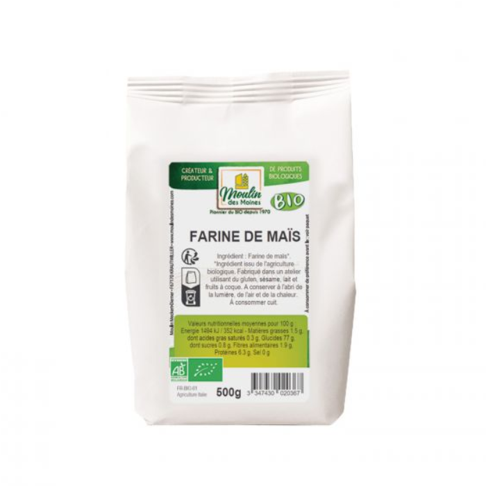 MOULIN DES MOINES FARINE DE MAIS 500G