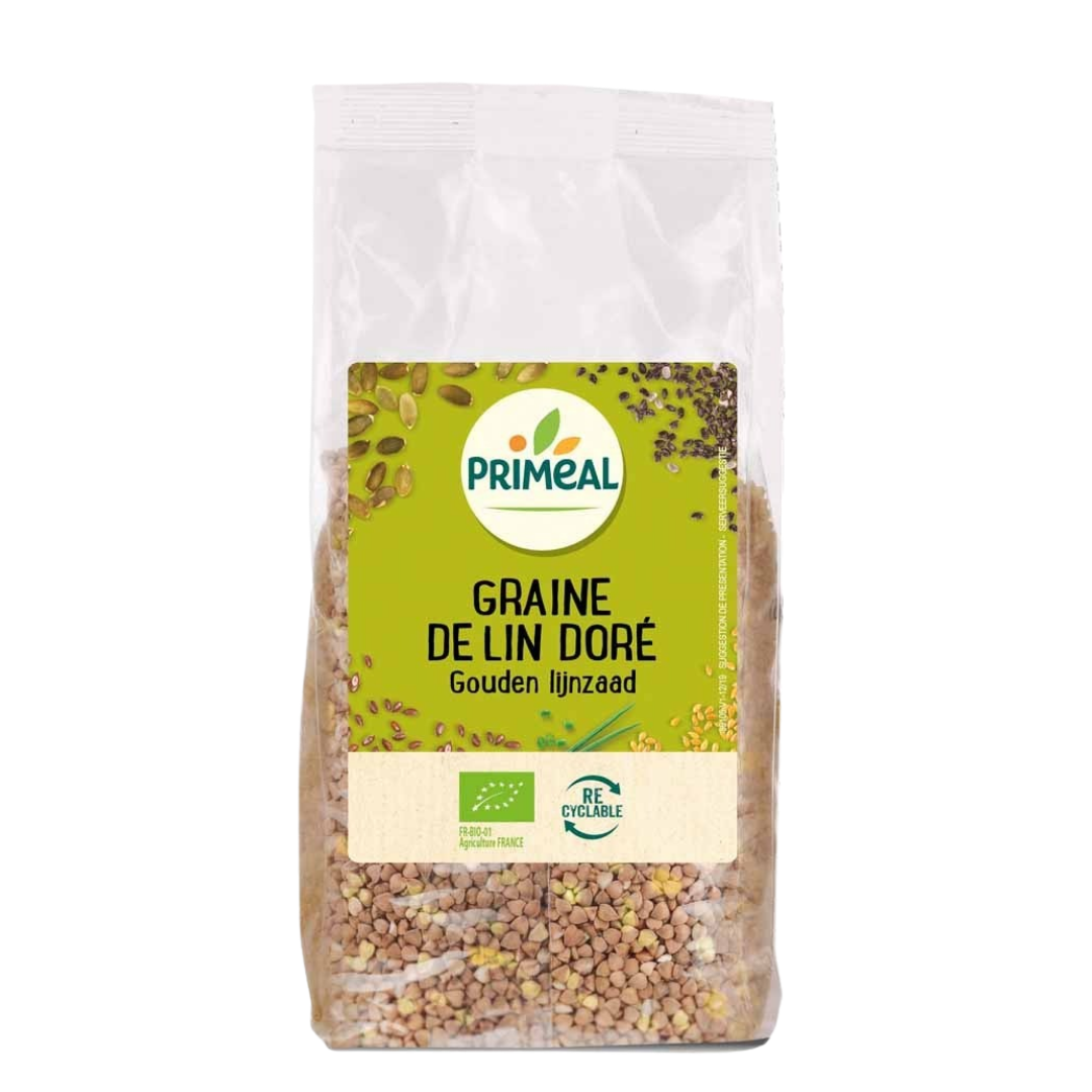 PRIMEAL GRAINES DE LIN DORE 250 G