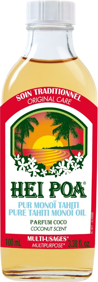 HEI POA SOINS TRAD MULTI USAGE PUR MONOI TAHITI-PARFUM COCO 100ML