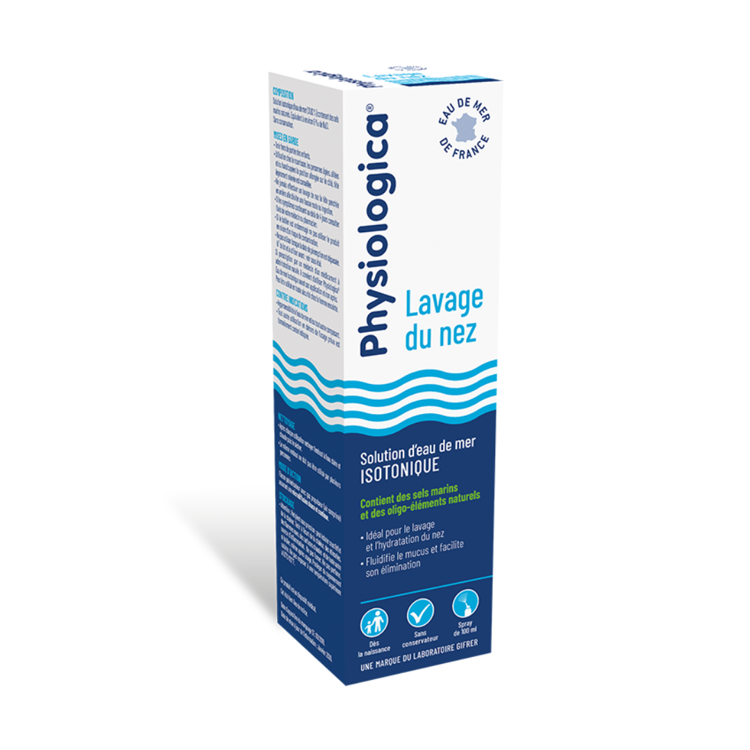 GIFRER Physiologica Lavage Du Nez Solution Isotonique Spray 100ml