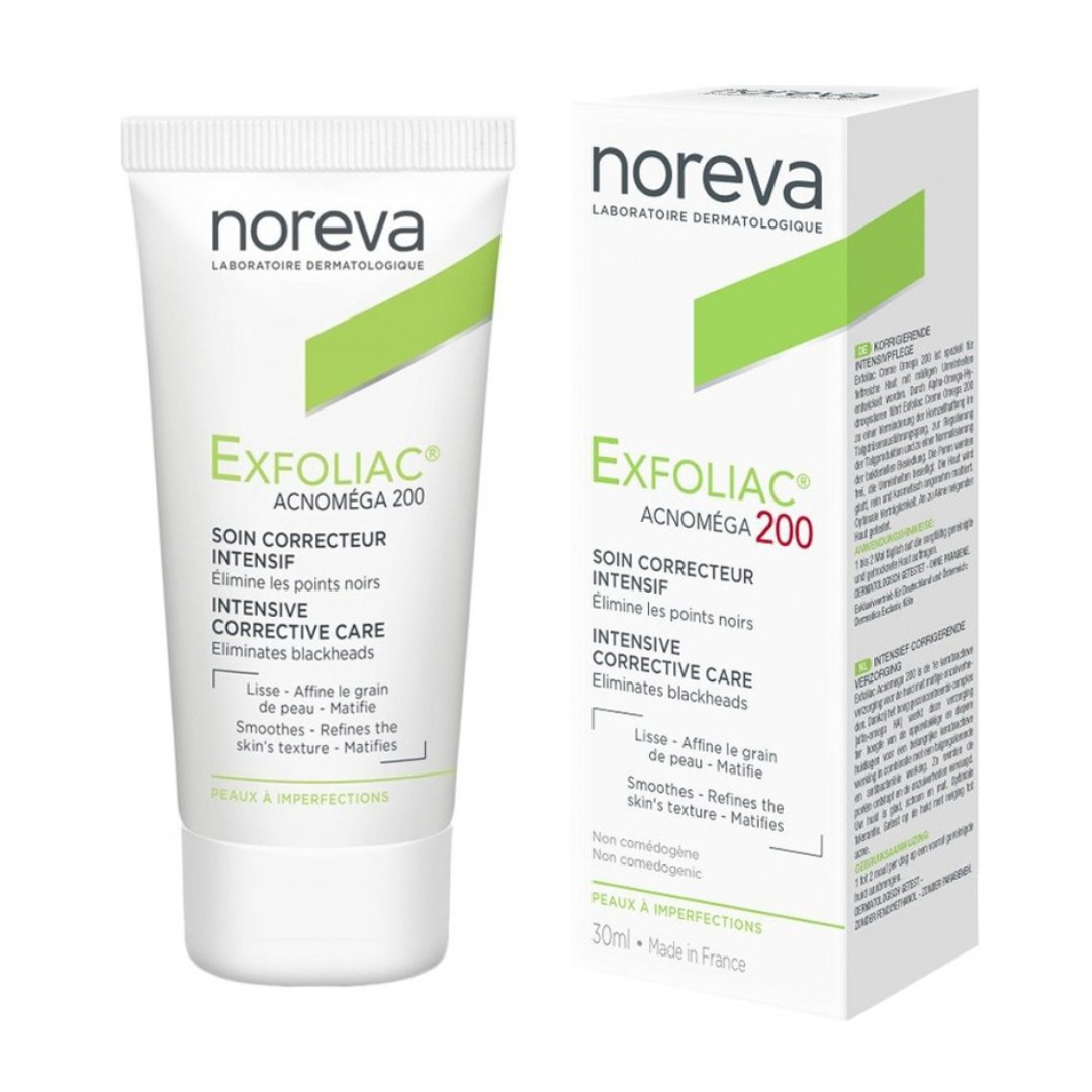 NOREVA EXFOLIAC ACNOMEGA 200 SOIN CORRECTEUR INTENSIF 30 ML