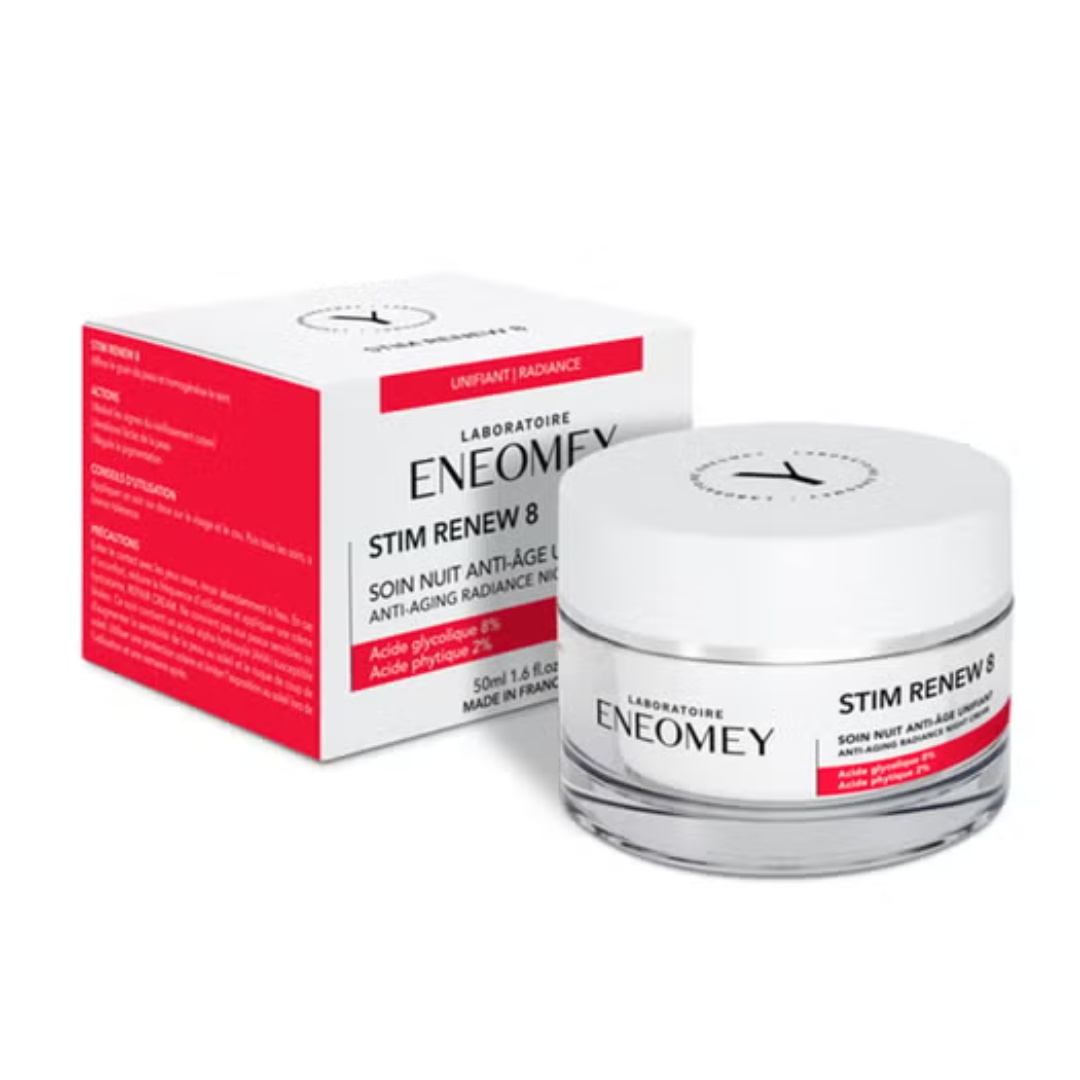 ENEOMEY STIM RENEW 8 SOIN NUIT ANTI AGE MATIFIANT 50 ML