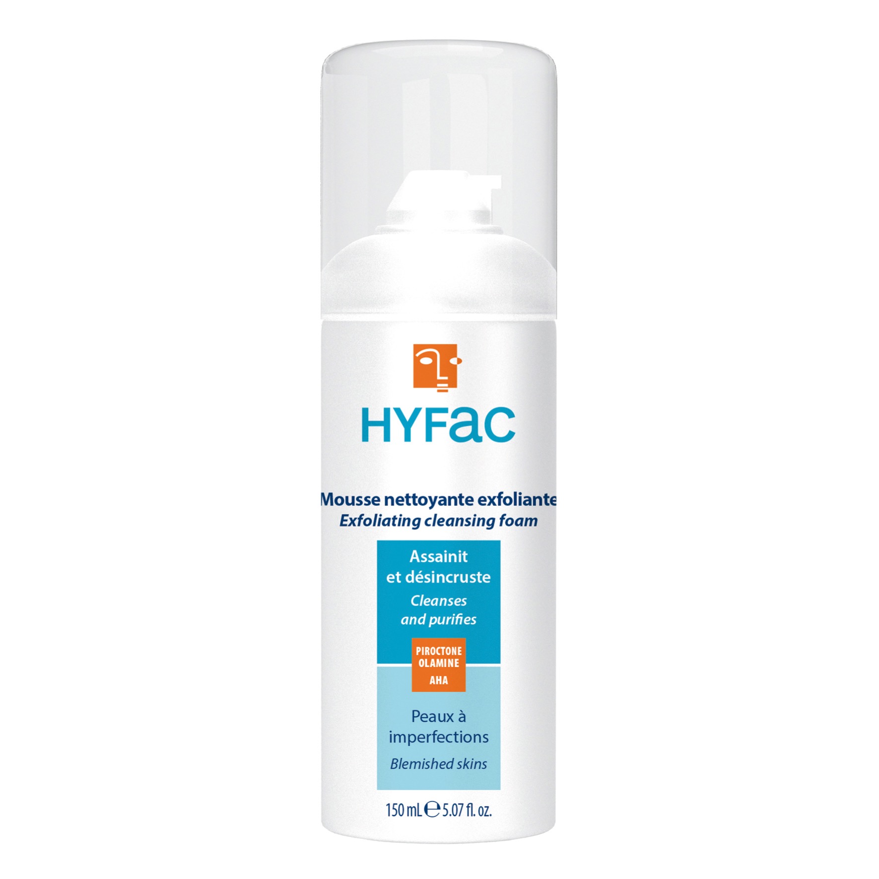 HYFAC MOUSSE NETTOYANTE EXFOLIANTE