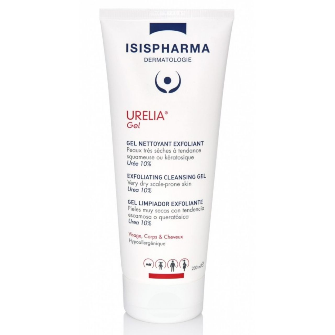 ISISPHARMA URELIA GEL NETTOYANT EXFOLLIANT 200 ML