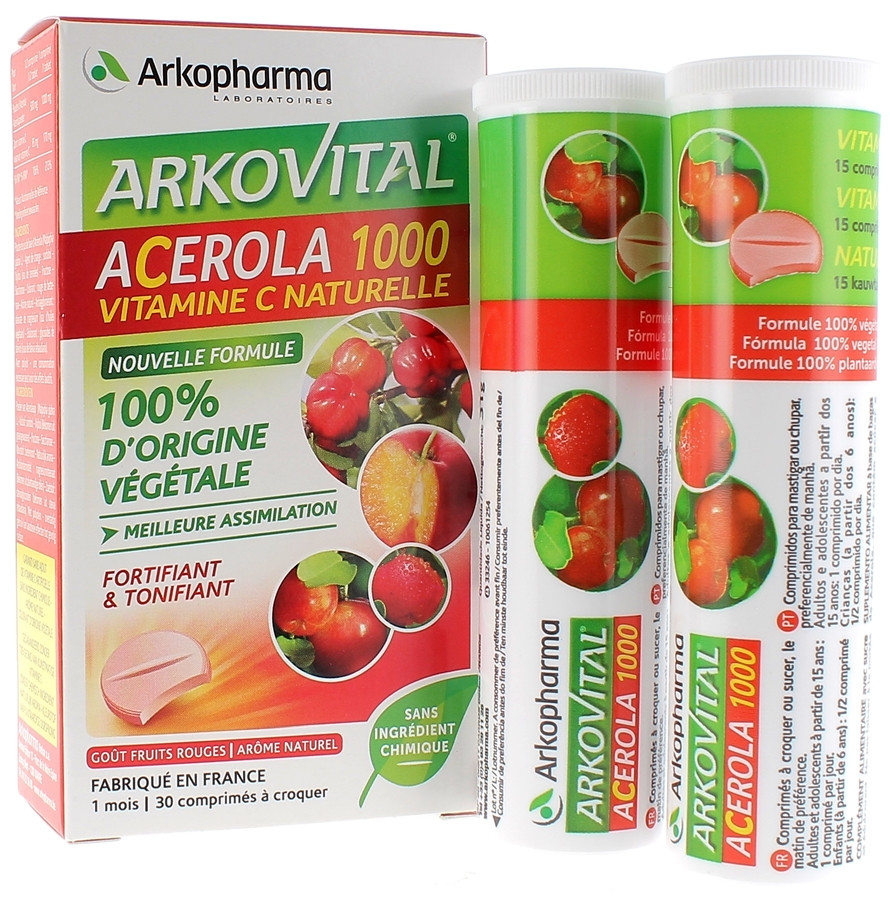 ARKOPHARMA ACEROLA 1000