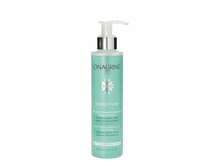 ONAGRINE VISIBLY PURE Gel Nettoyant Purifiant 200 ML