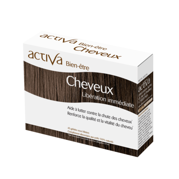ACTIVA CHEVEUX 45 GELULES SOUS BLISTERS