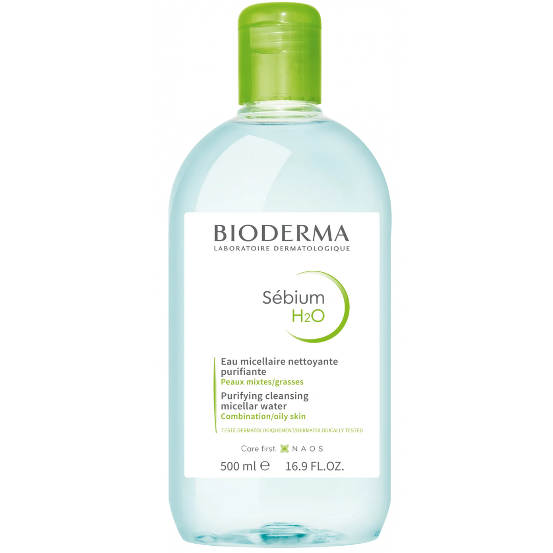 BIODERMA SEBIUM H2O SOLUTION MICELLAIRE 500 ML