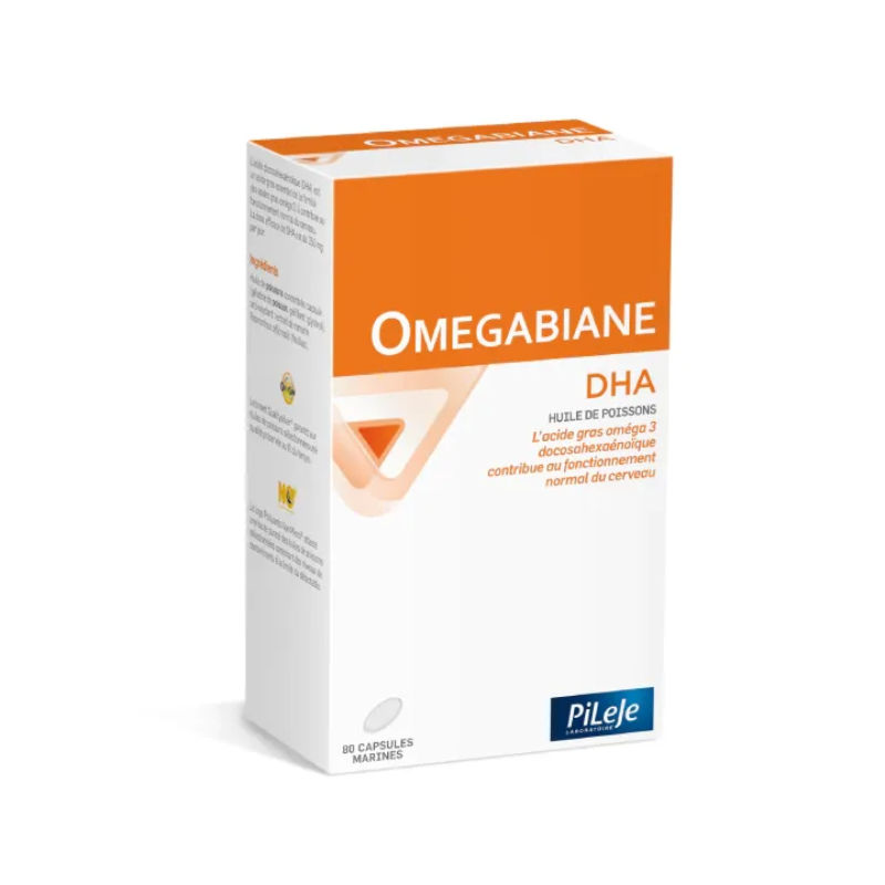 PILEJE OMEGABIANE DHA 80 CAPSULES MARINES