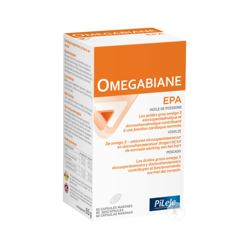 PILEJE OMEGABIANE EPA 80 CAPSULES MARINES