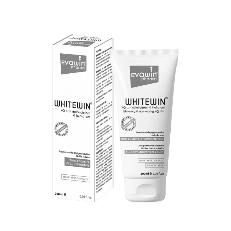 EVAWIN WHITEWIN HQ LAIT ECLAIRCISSANT ET HYDRATANT 200 ML