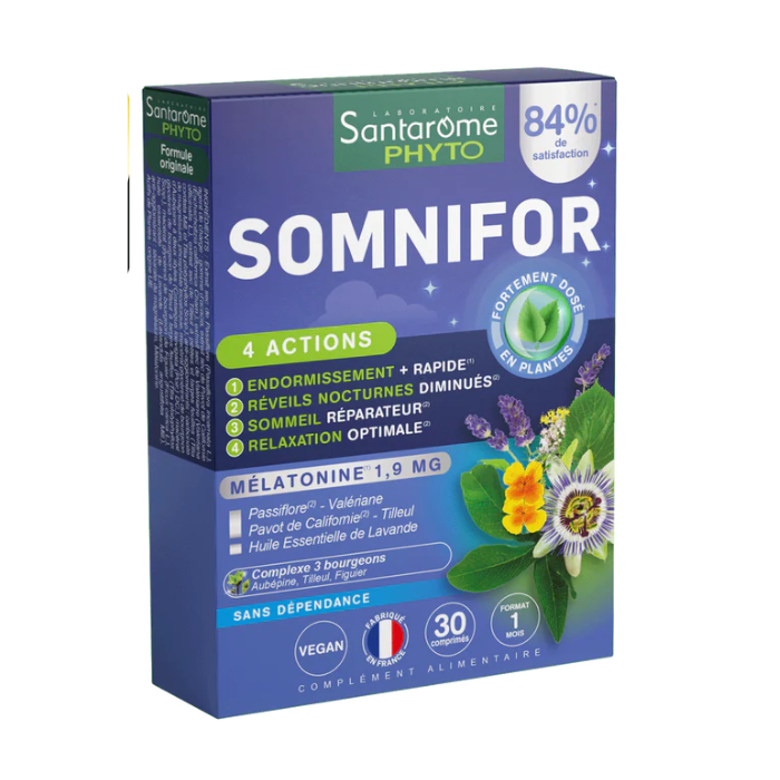 SANTAROME PHYTO SOMNIFOR 30 COMPRIMES