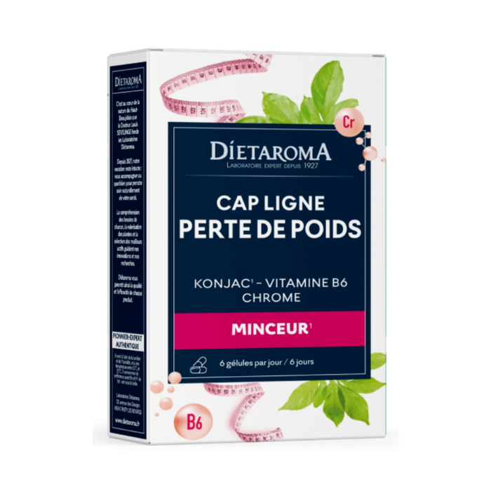 DIETAROMA CAPLIGNE KONJAC CHROME 40 GELULES