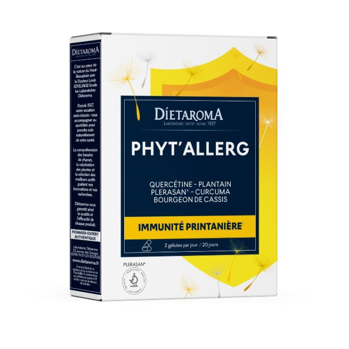 DIETAROMA PHYT'ALLERG 40 GELULES